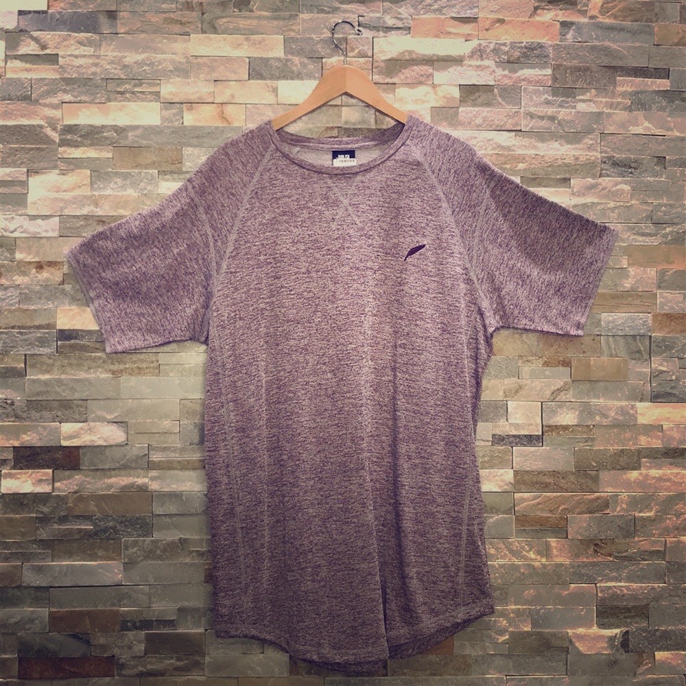 Publish Brand Casper TShirt Maroon/Grey XL
